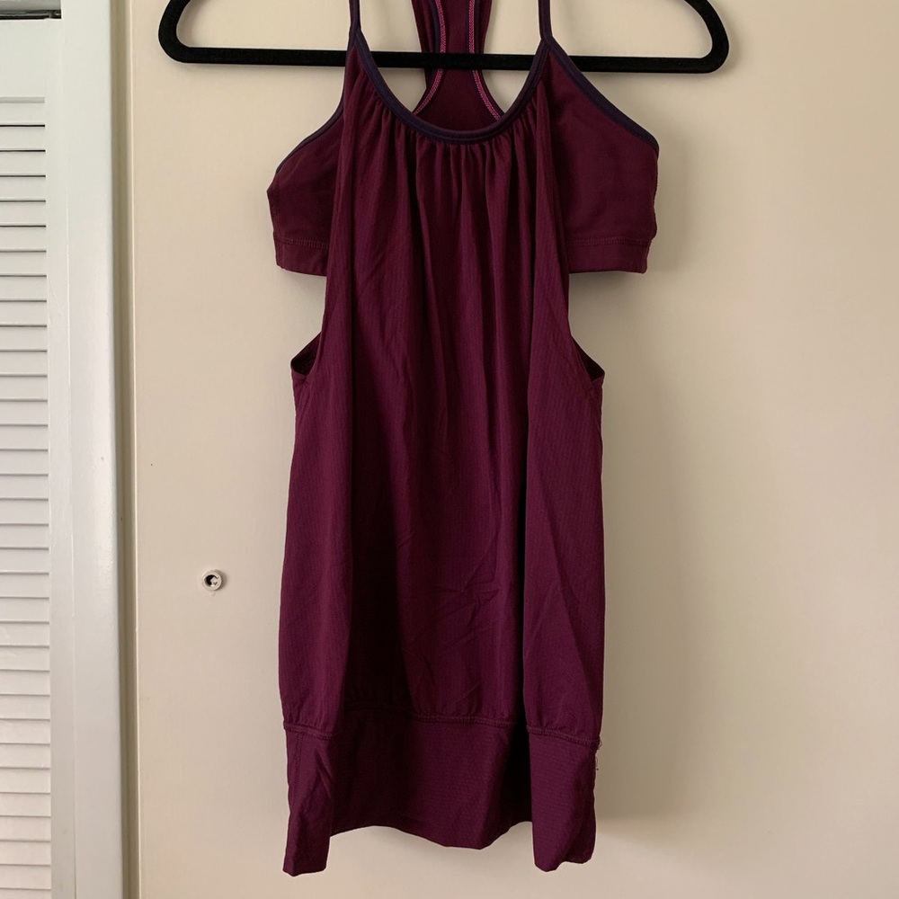 Lululemon No Limits Tank Maroon Size 6